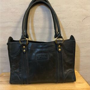 Joyn Keya Full Grain Dark Green Leather Shoulder Bag